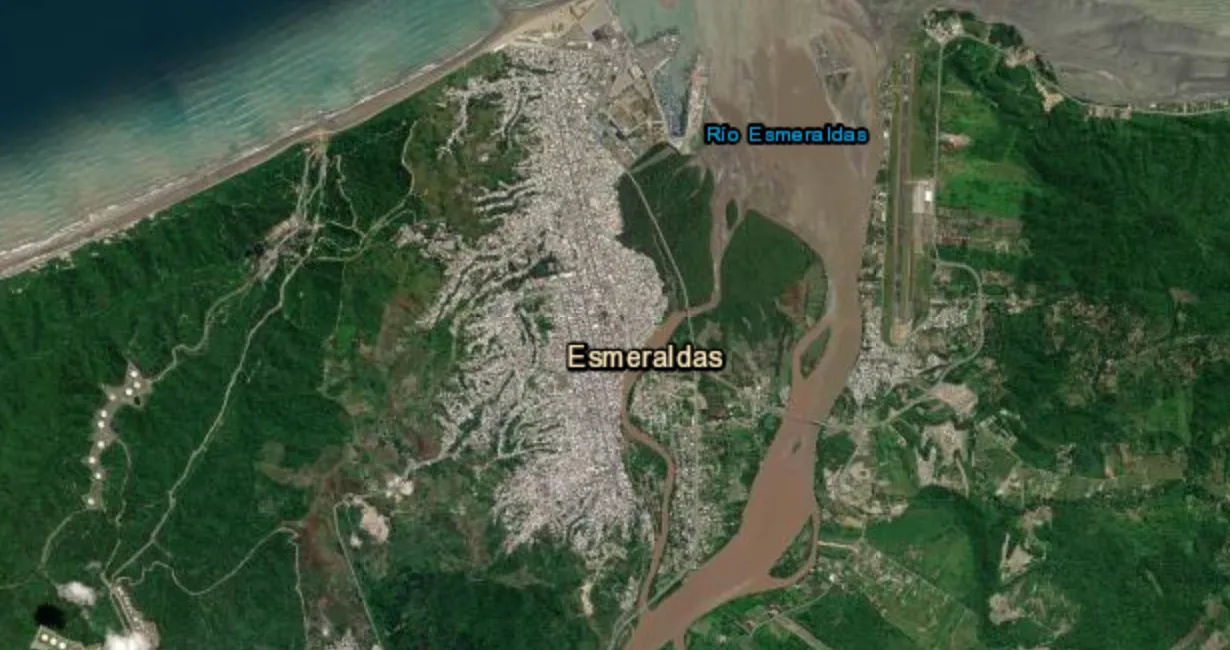 Explosions reported in Esmeraldas