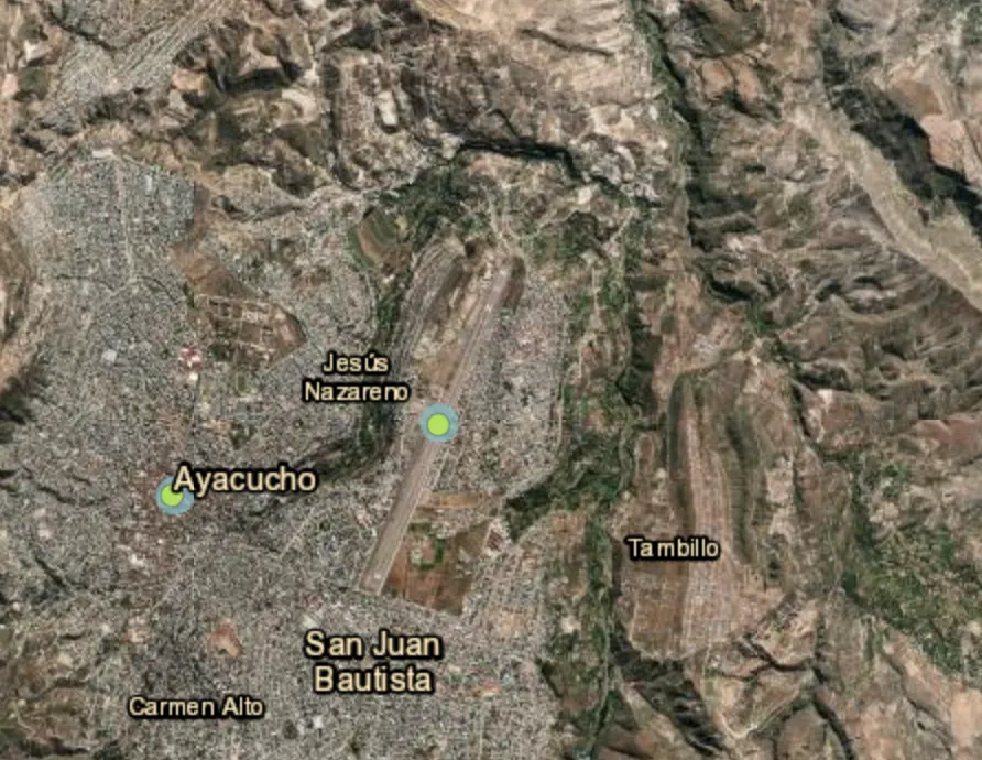 Protests reported in the Ayacucho region