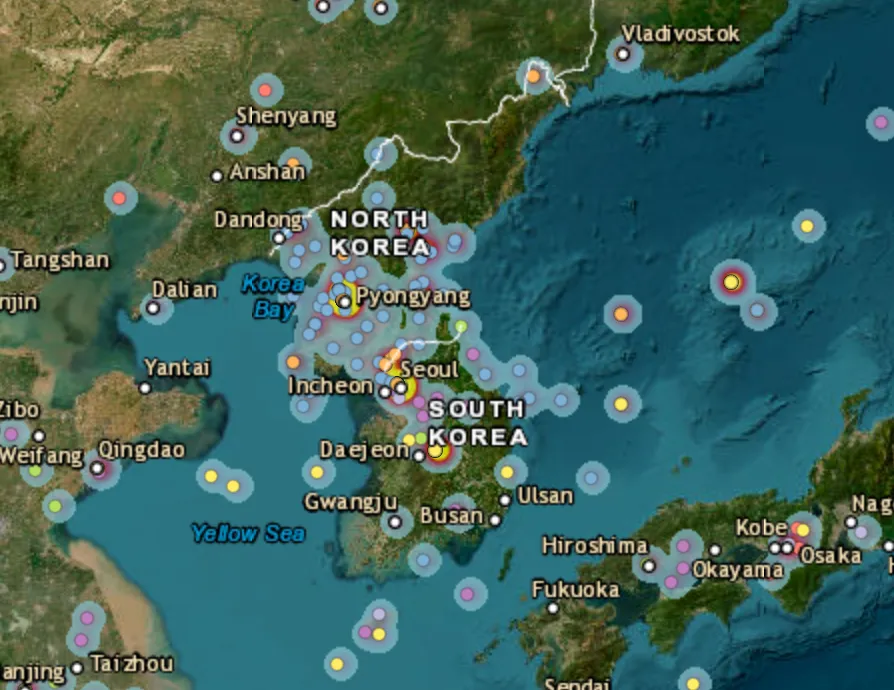 South Korea fires warning shots toward North Korean  patrol boat