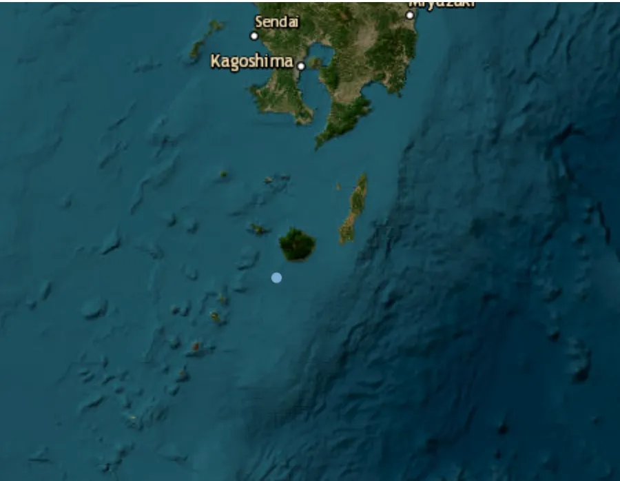 Chinese vessel enters waters near Yakushima Island