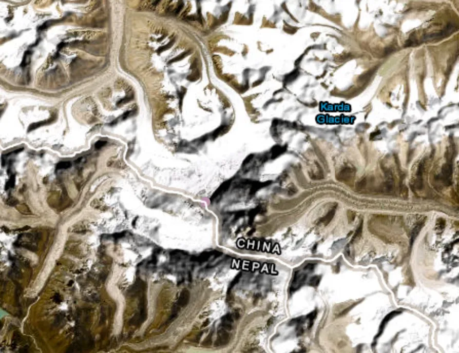 Helicopter crash in the Mount Everest region