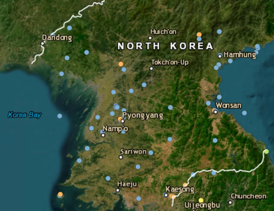 North Korean satellite launch fails