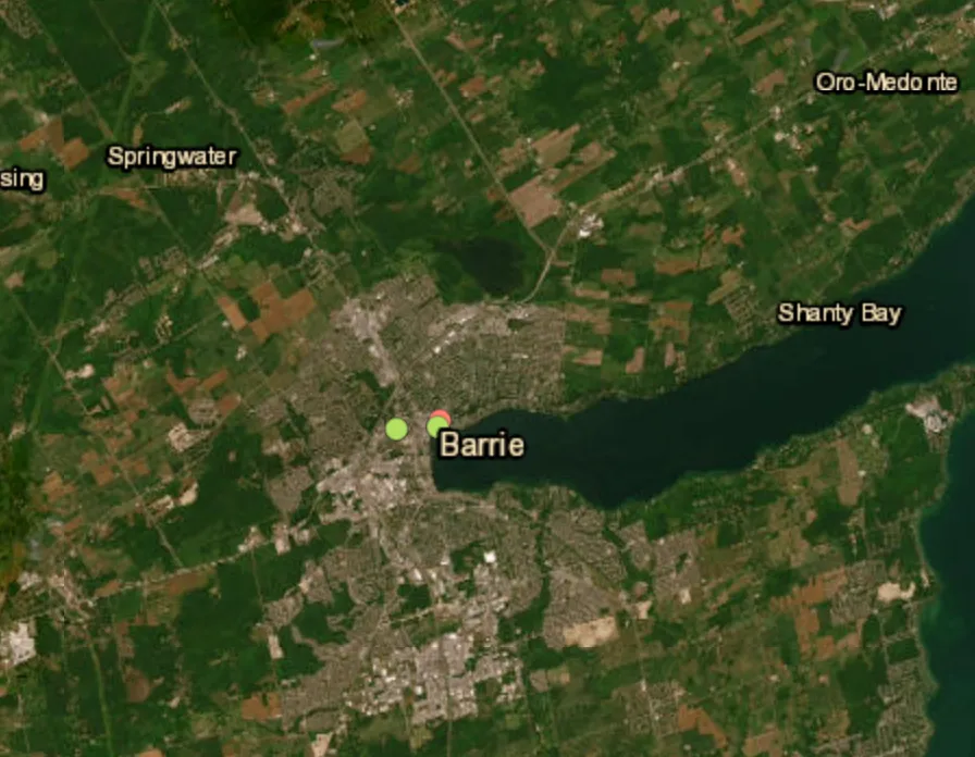 Suspected IED blast reported in Barrie, Ontario