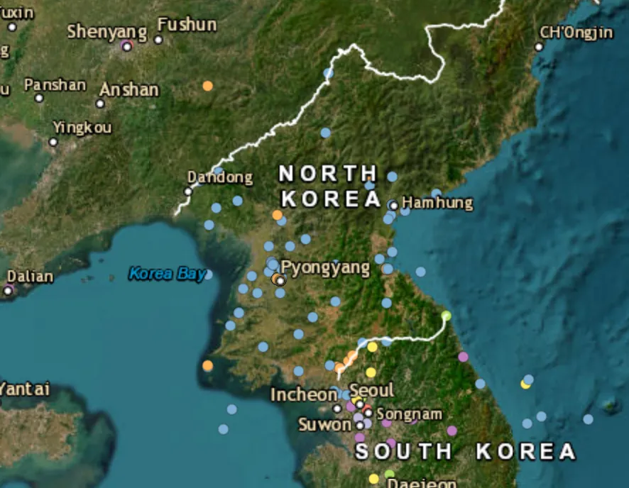 North Korean ballistic missile launch fails