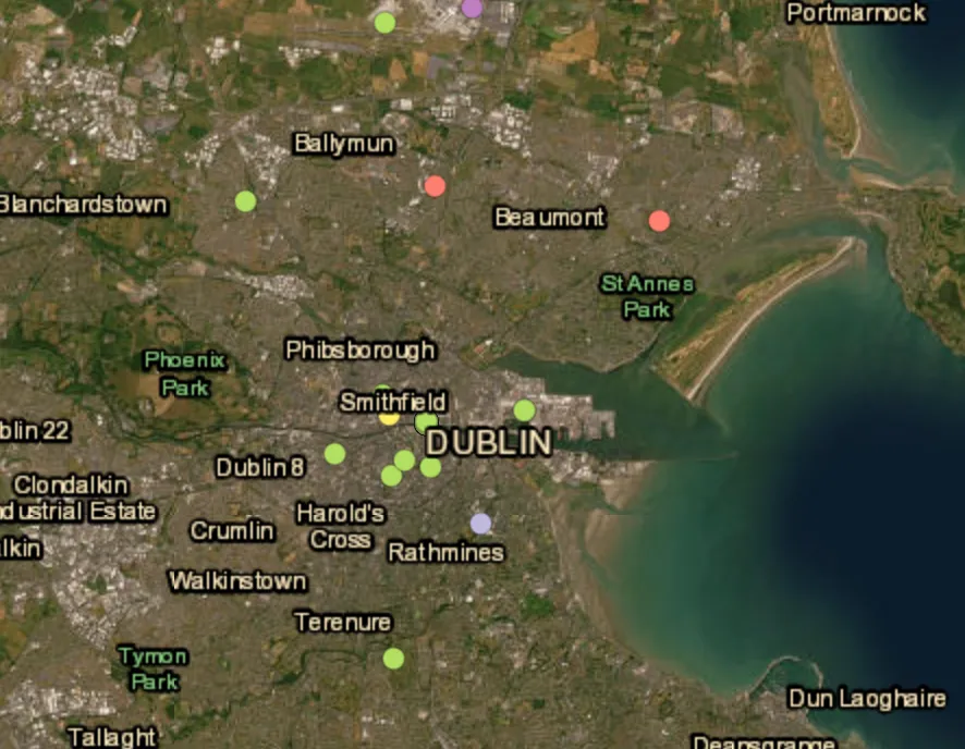 Violent riots in Dublin