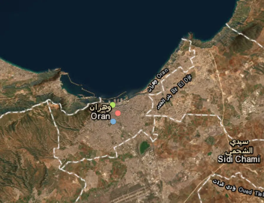 Algerian forces arrest two suspected terrorists in Oran
