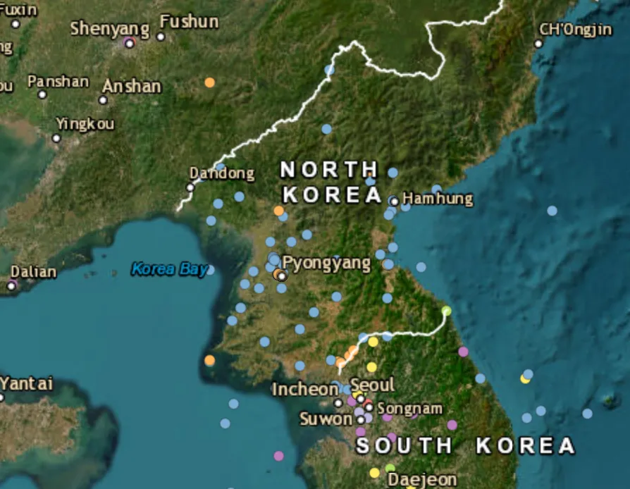 North Korea destroys reconciliation arch and fires cruise missiles