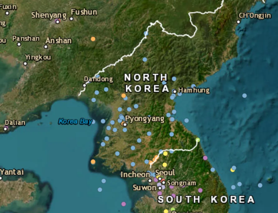 North Korea fires cruise missiles into the sea