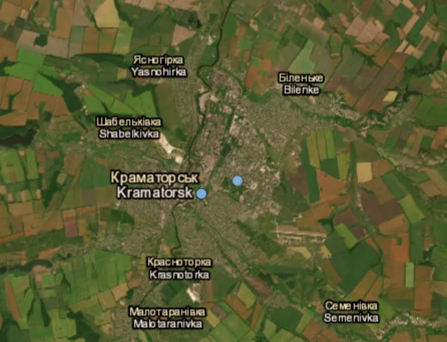Russian forces attack Kramatorsk