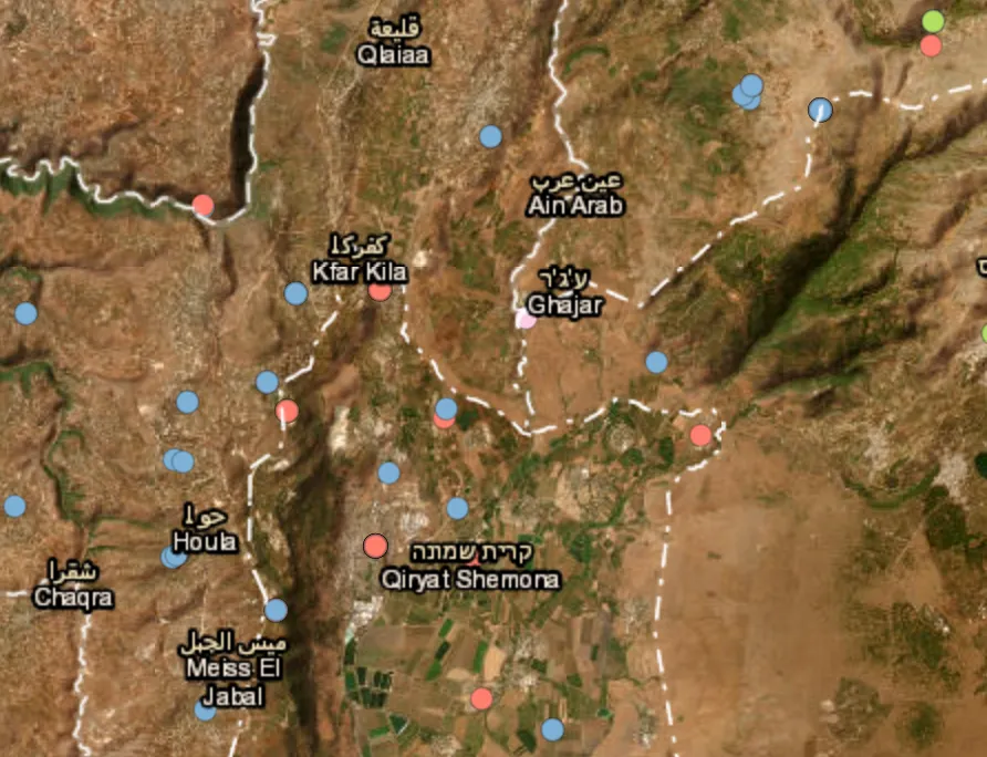 Missiles target northern Israel