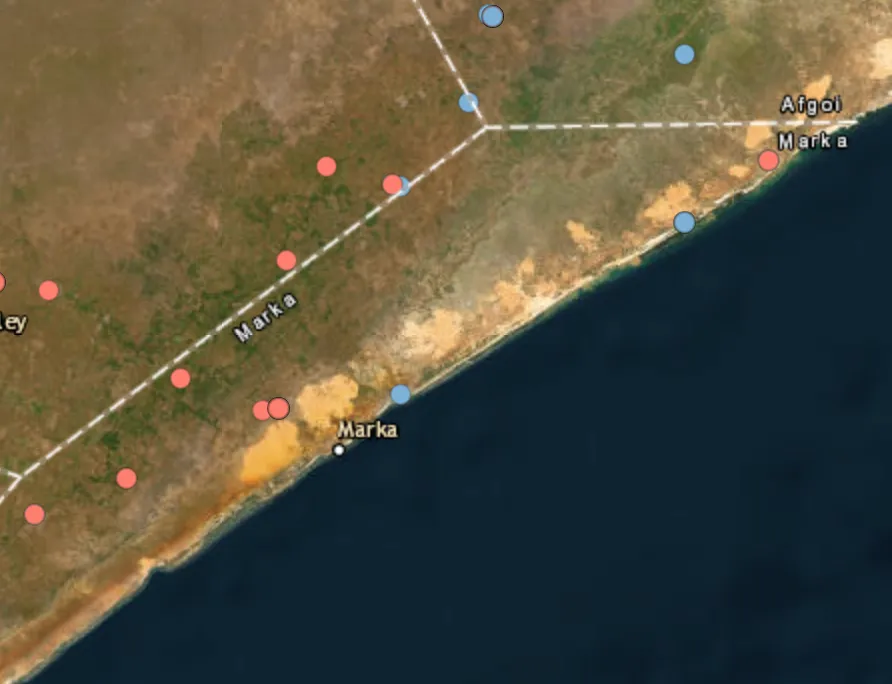 Drone strike hits Al-Shabab near Marka