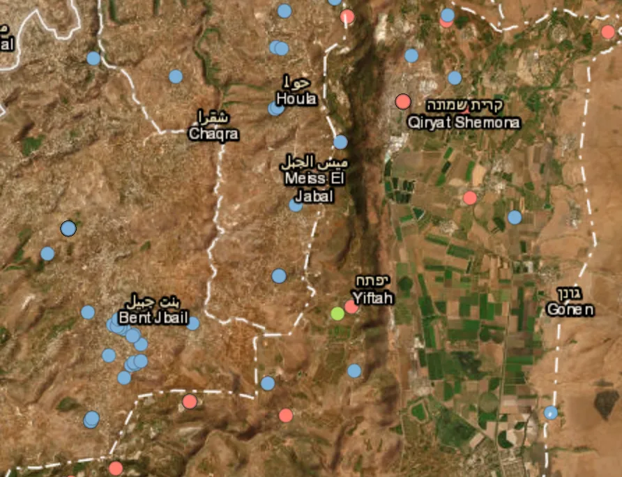 IDF airstrikes hit Hezbollah in southern Lebanon