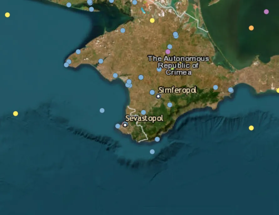 Missile attack reported in Crimea