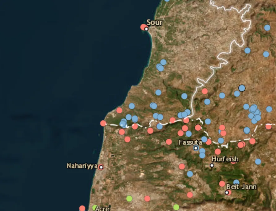 Israeli airstrikes reported in southern Lebanon