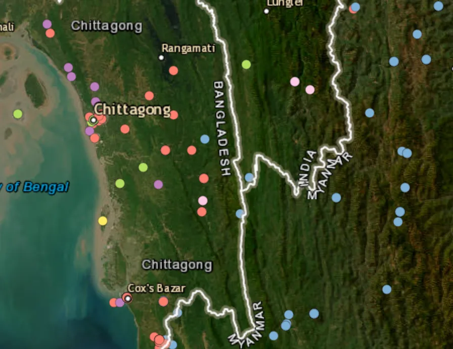 177 Myanmar regime forces flee into Bangladesh