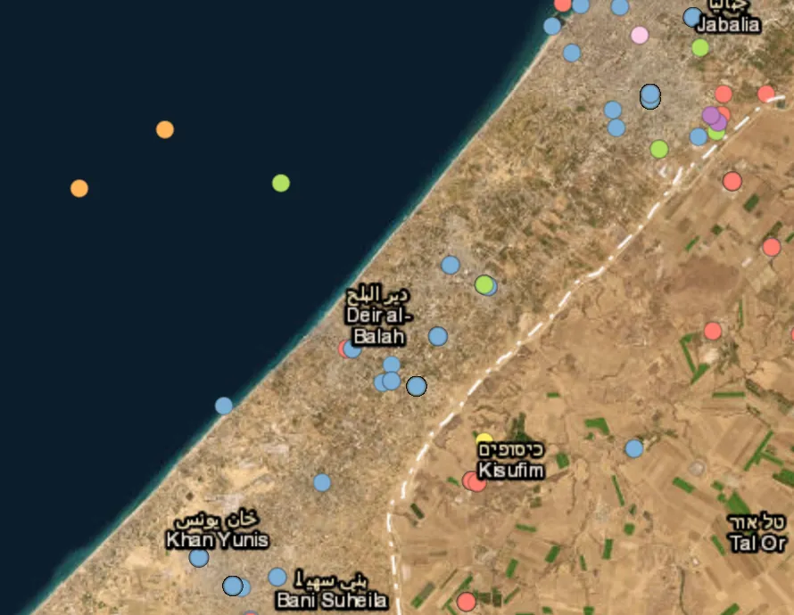 Israel strikes rocket launch position