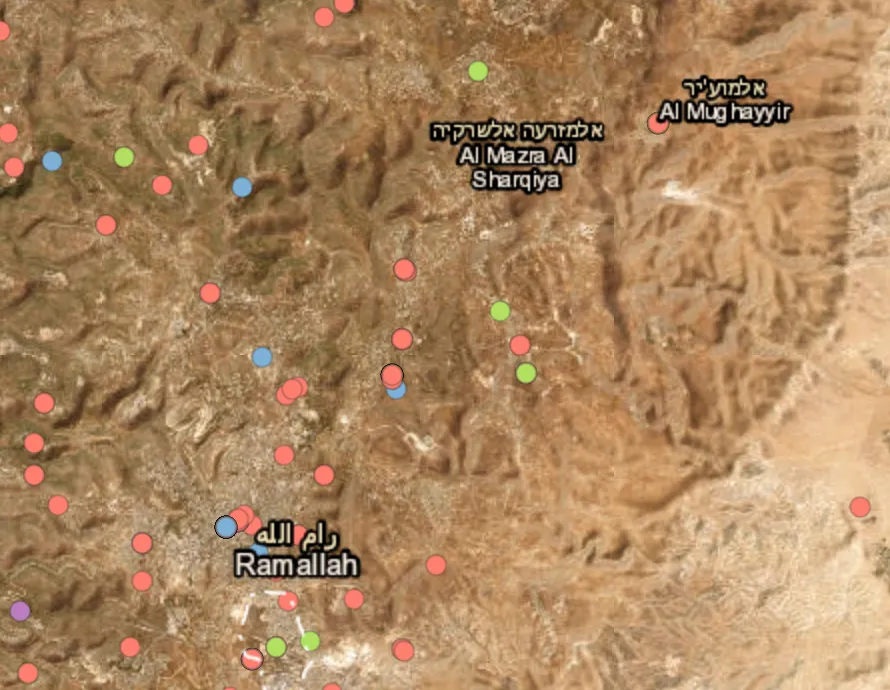 Raid reported in Qabitaya