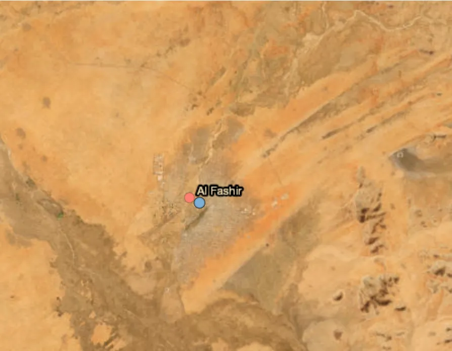 RSF forces target villages west of El Fasher