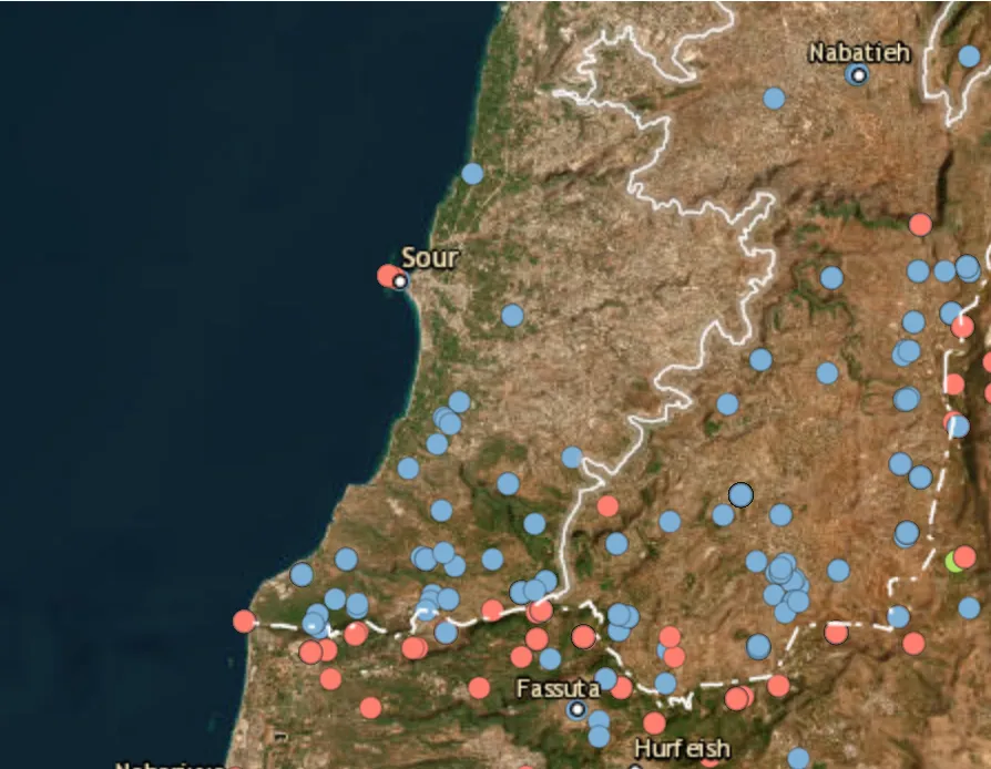 Israeli airstrike reported in Hanin