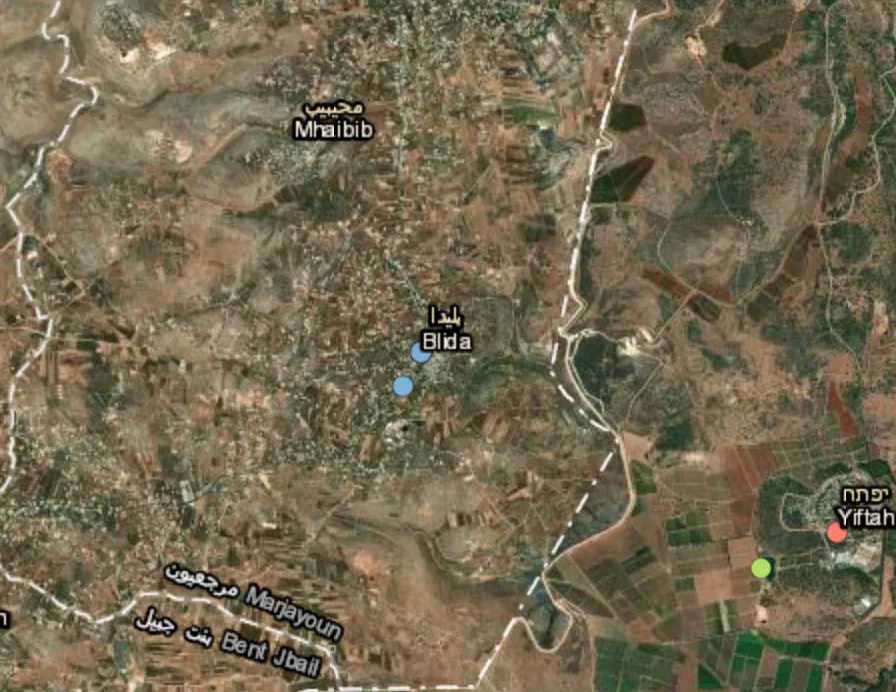 Airstrikes hit Hezbollah in Blida