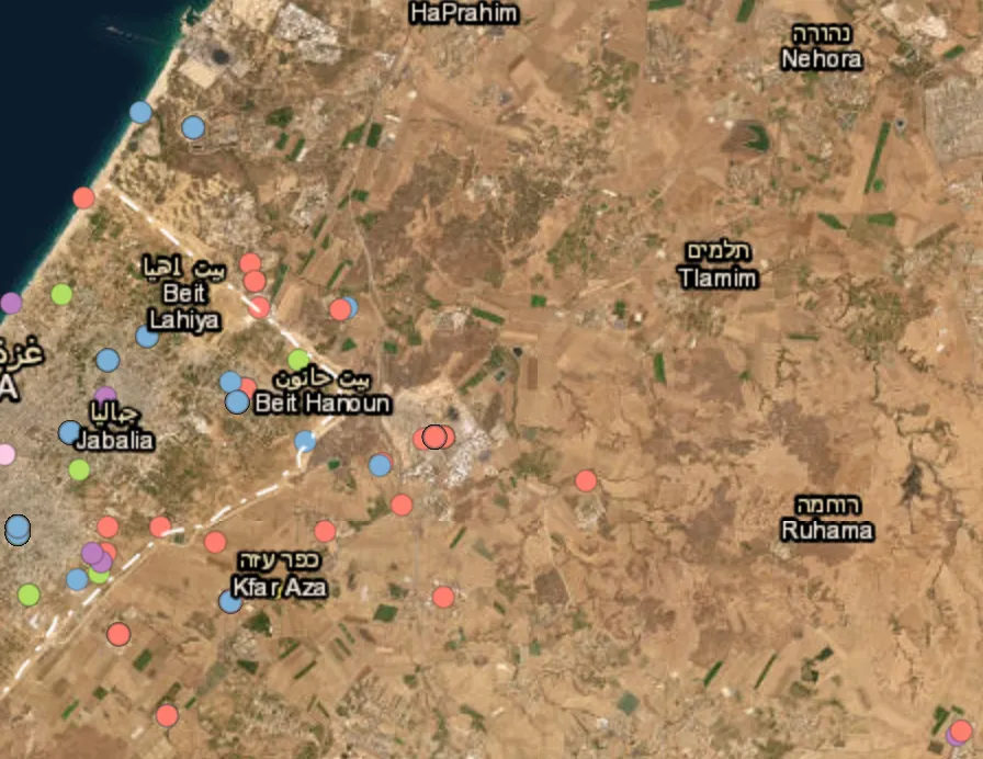 Rockets target Sderot