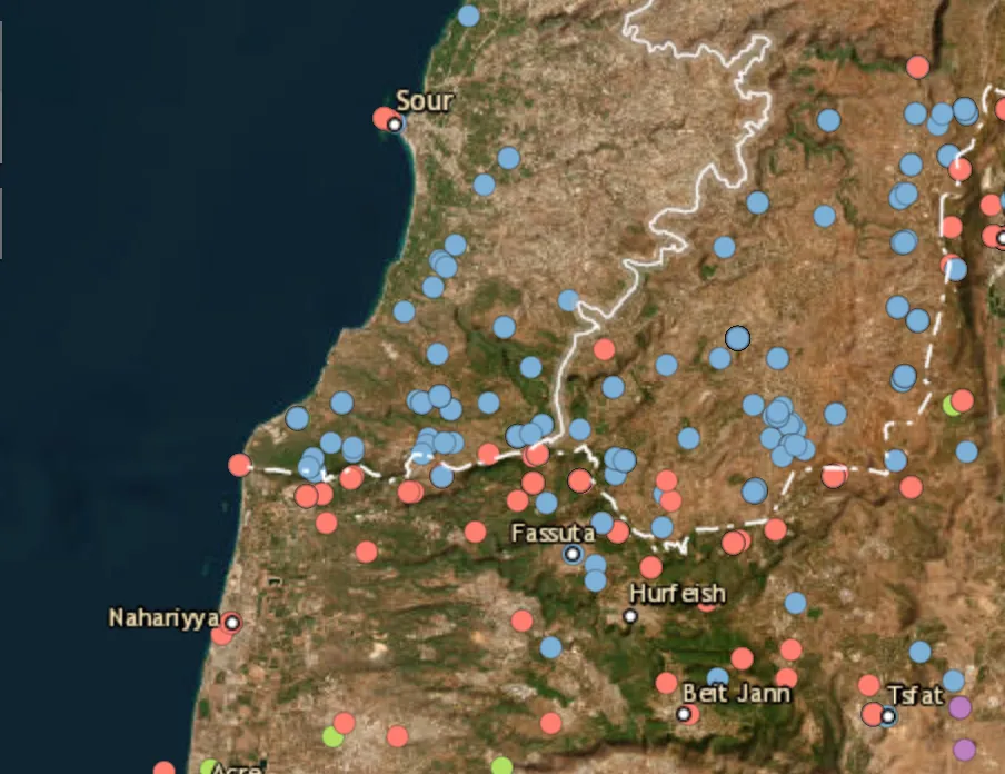 Airstrikes hit southern Lebanon
