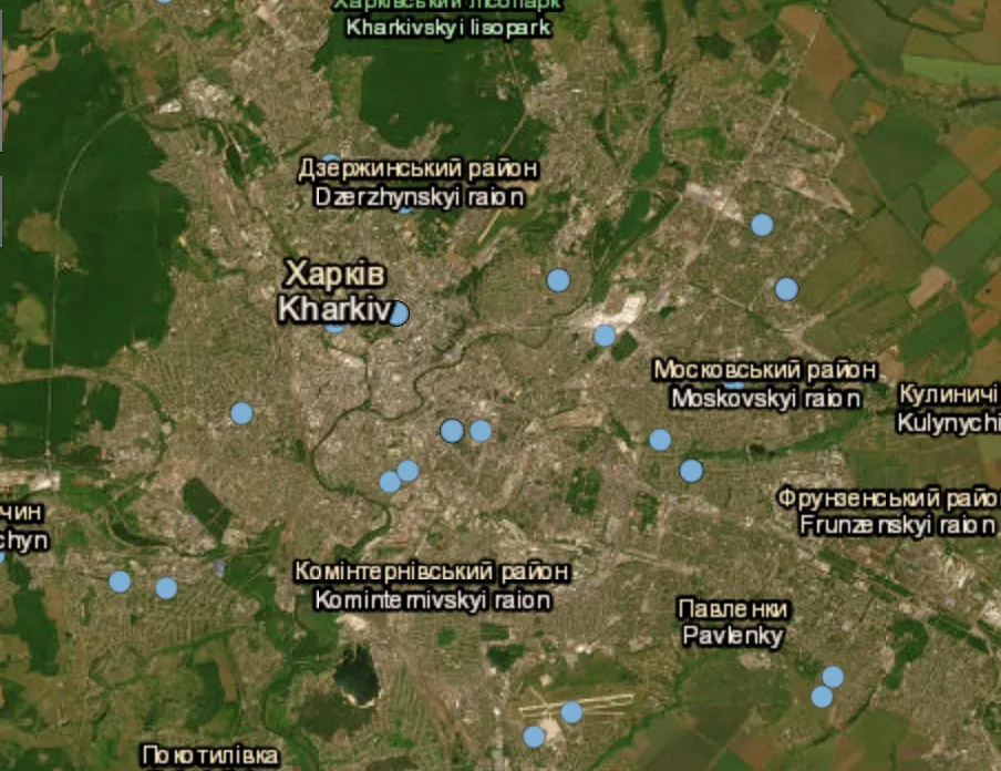 Russian shelling hits Kharkiv