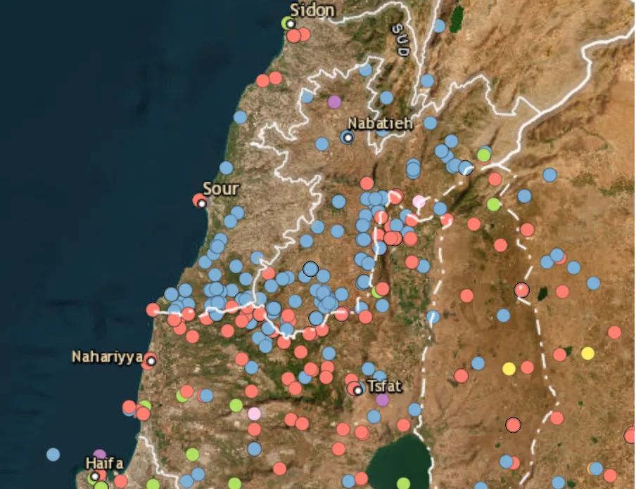 Israeli airstrikes target Srebbine and Ayta ash-Shab