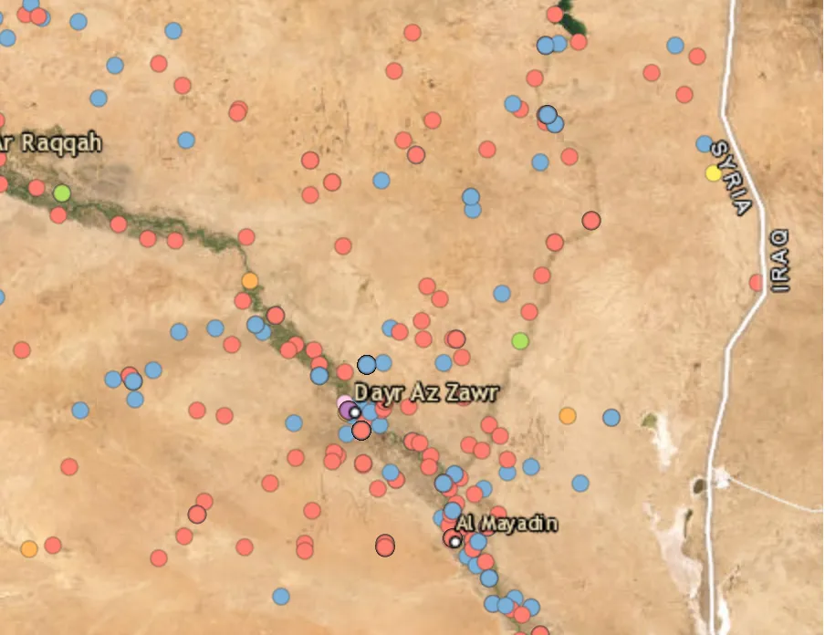 Explosive Military Drills in Deir Ezzor