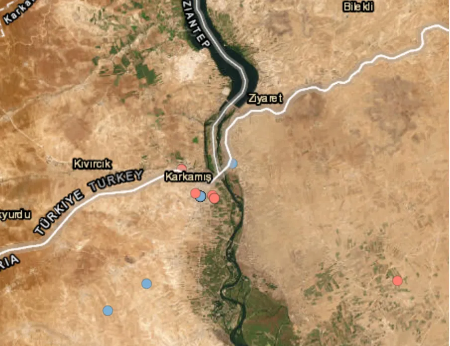 Clashes at Syria-Turkey Border in Jarablus City
