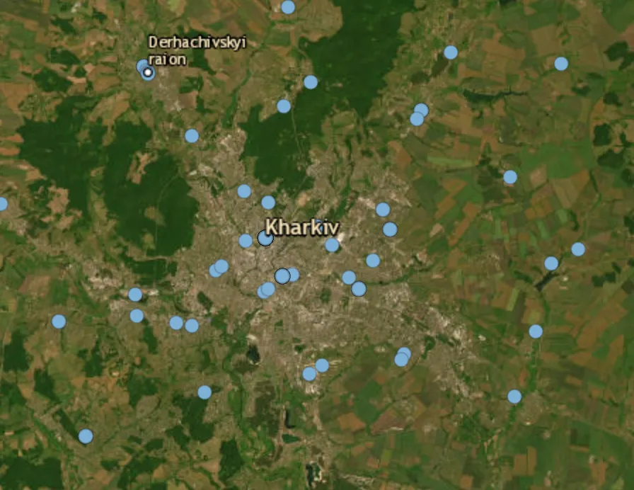Russian strikes on Kharkiv continue
