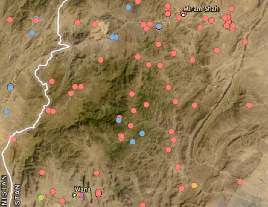 IED blast kills five people in South Waziristan