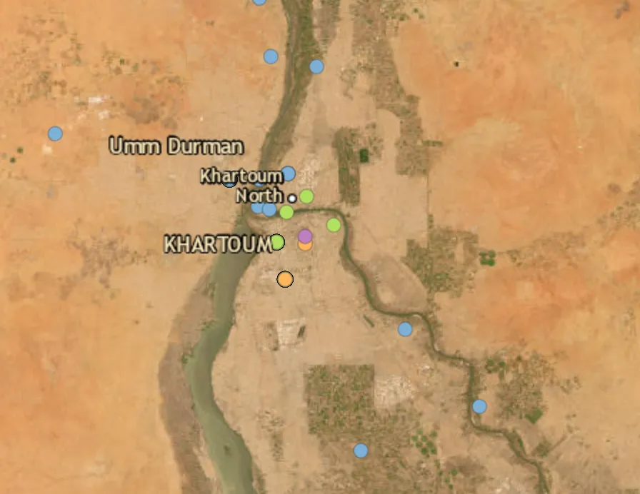 Artillery strike kills six family members south of Khartoum