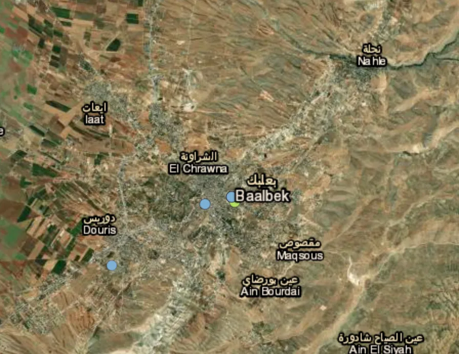 Israeli airstrikes hit Baalbek