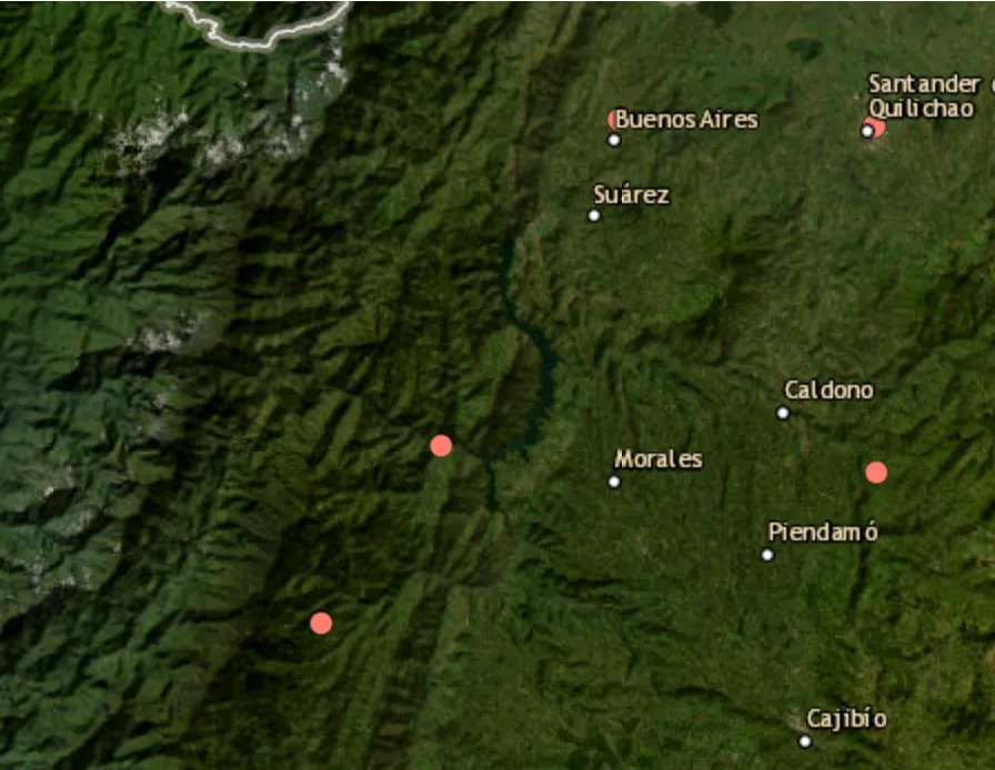 EMC attacks reported in Colombia