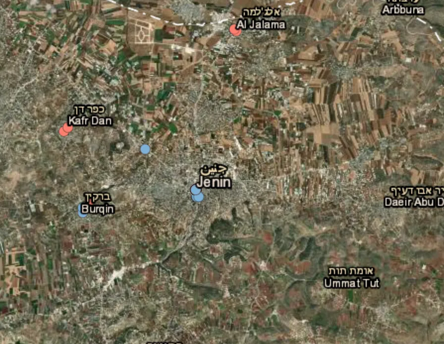 Operation reported in Jenin