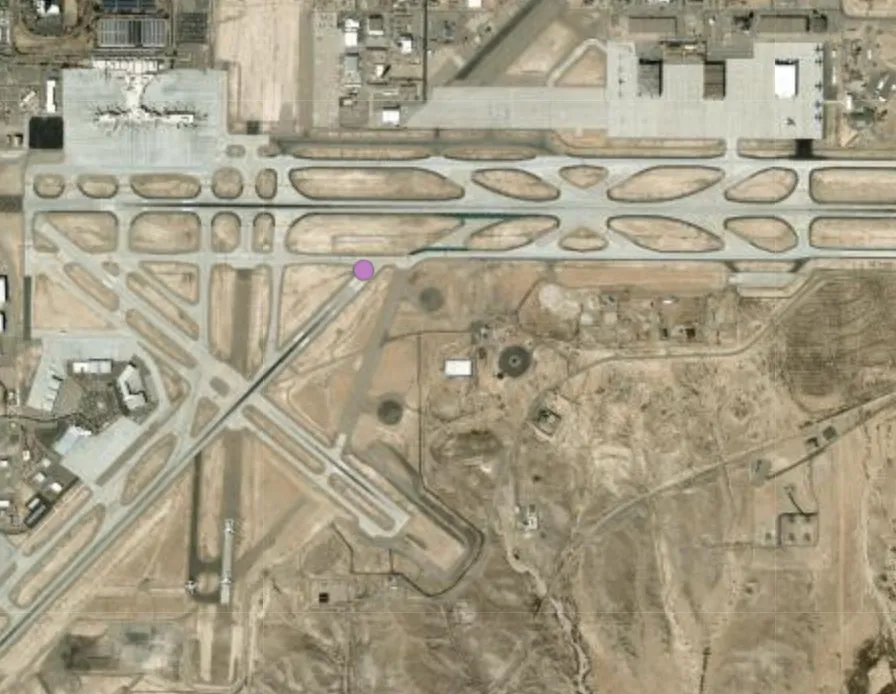Military plane crash near Albuquerque airport